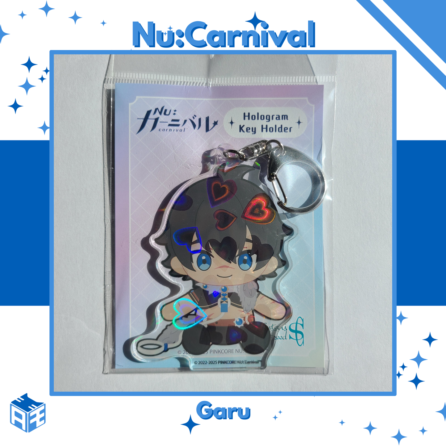 NU: Carnival x Plush Toy POP UP SHOP Chibi Acrylic Charm