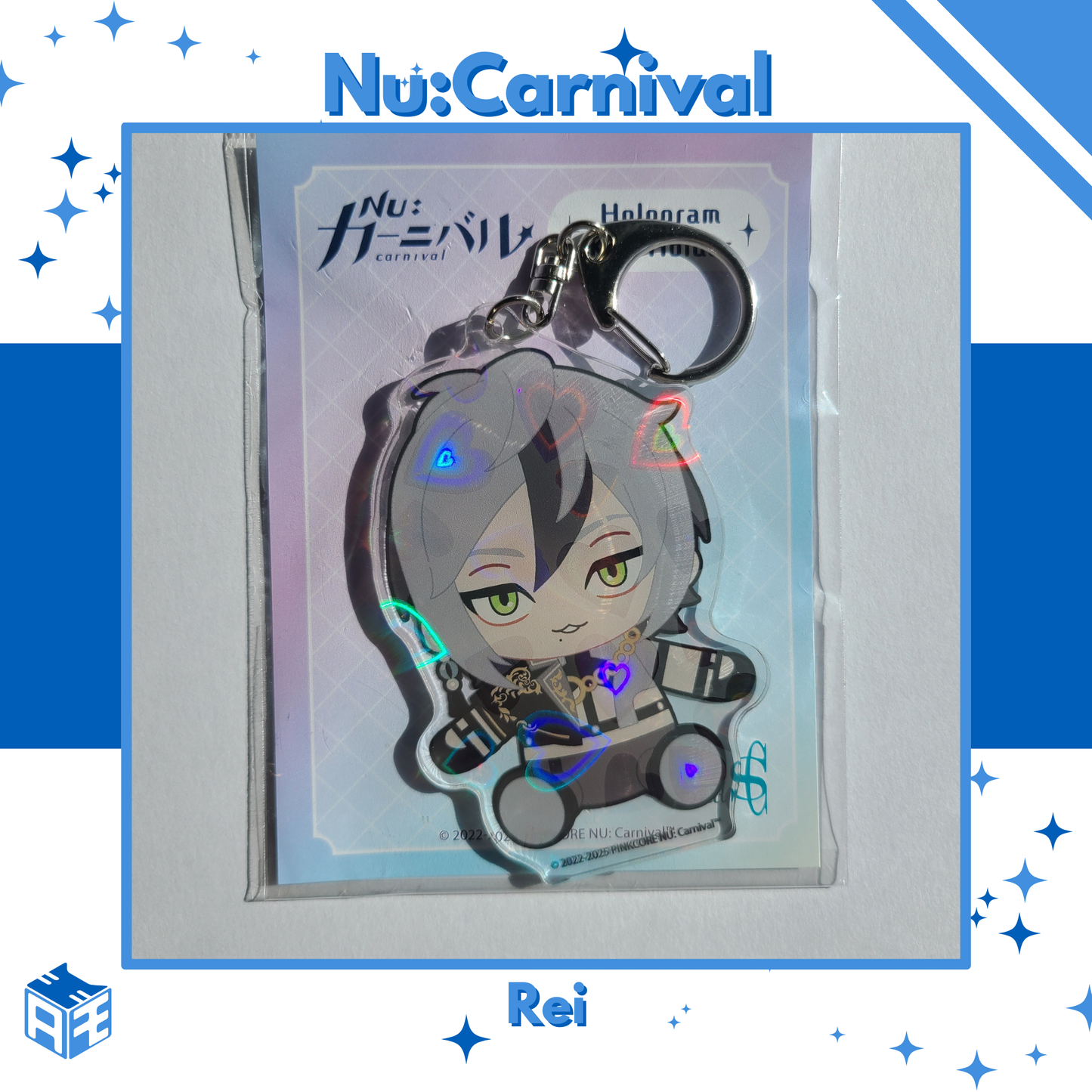 NU: Carnival x Plush Toy POP UP SHOP Chibi Acrylic Charm