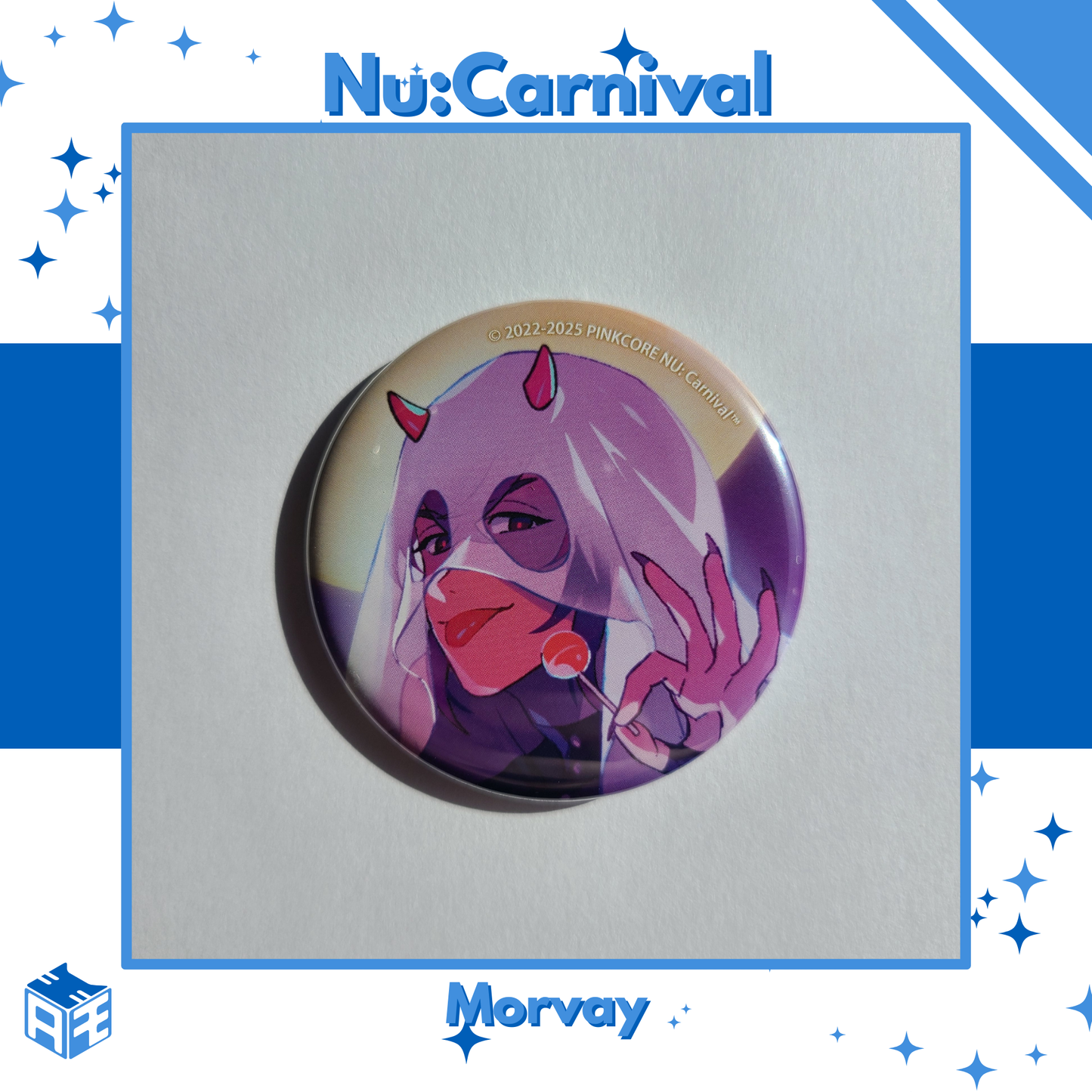NU: Carnival x Plush Toy POP UP SHOP Badge (Character selection available)