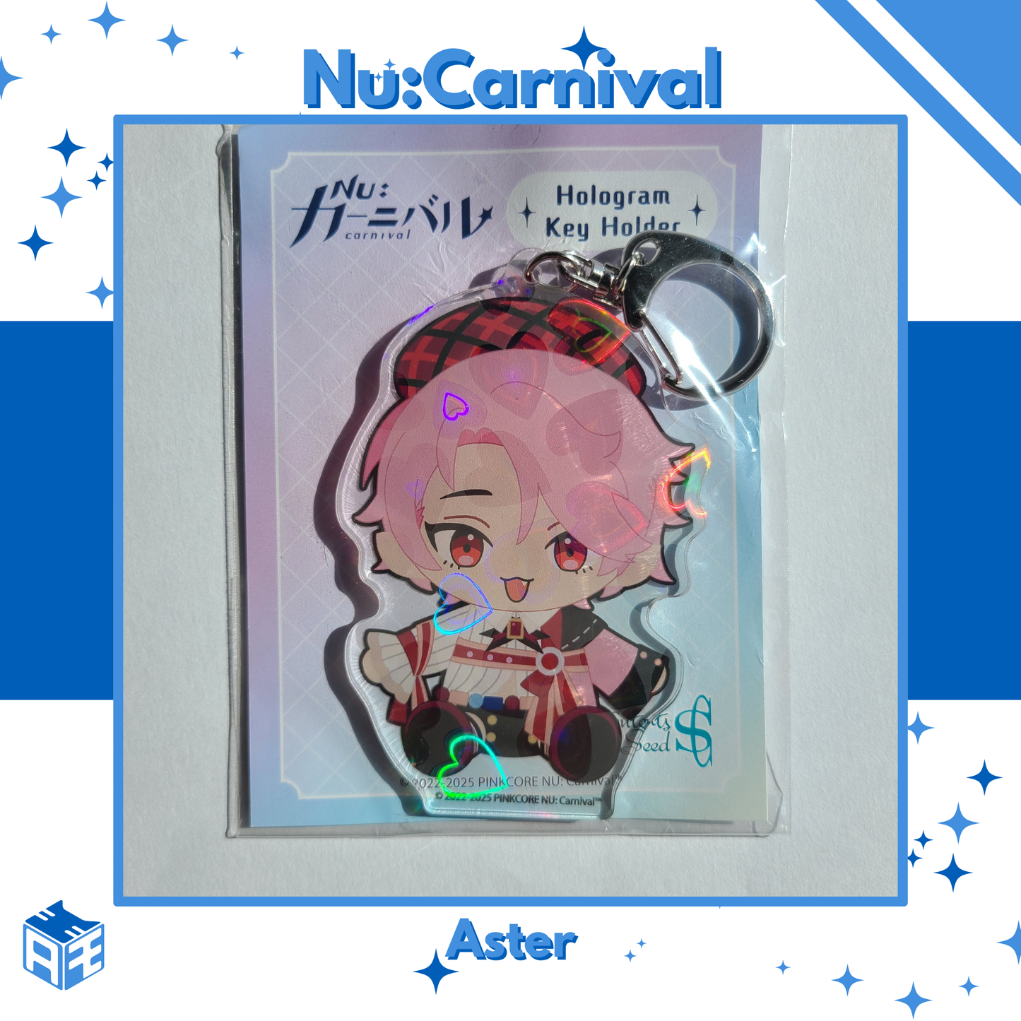 NU: Carnival x Plush Toy POP UP SHOP Chibi Acrylic Charm
