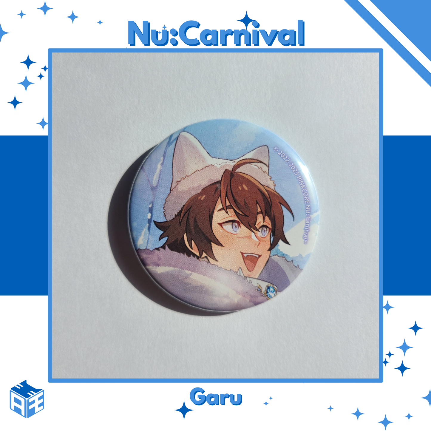 NU: Carnival x Plush Toy POP UP SHOP Badge (Character selection available)