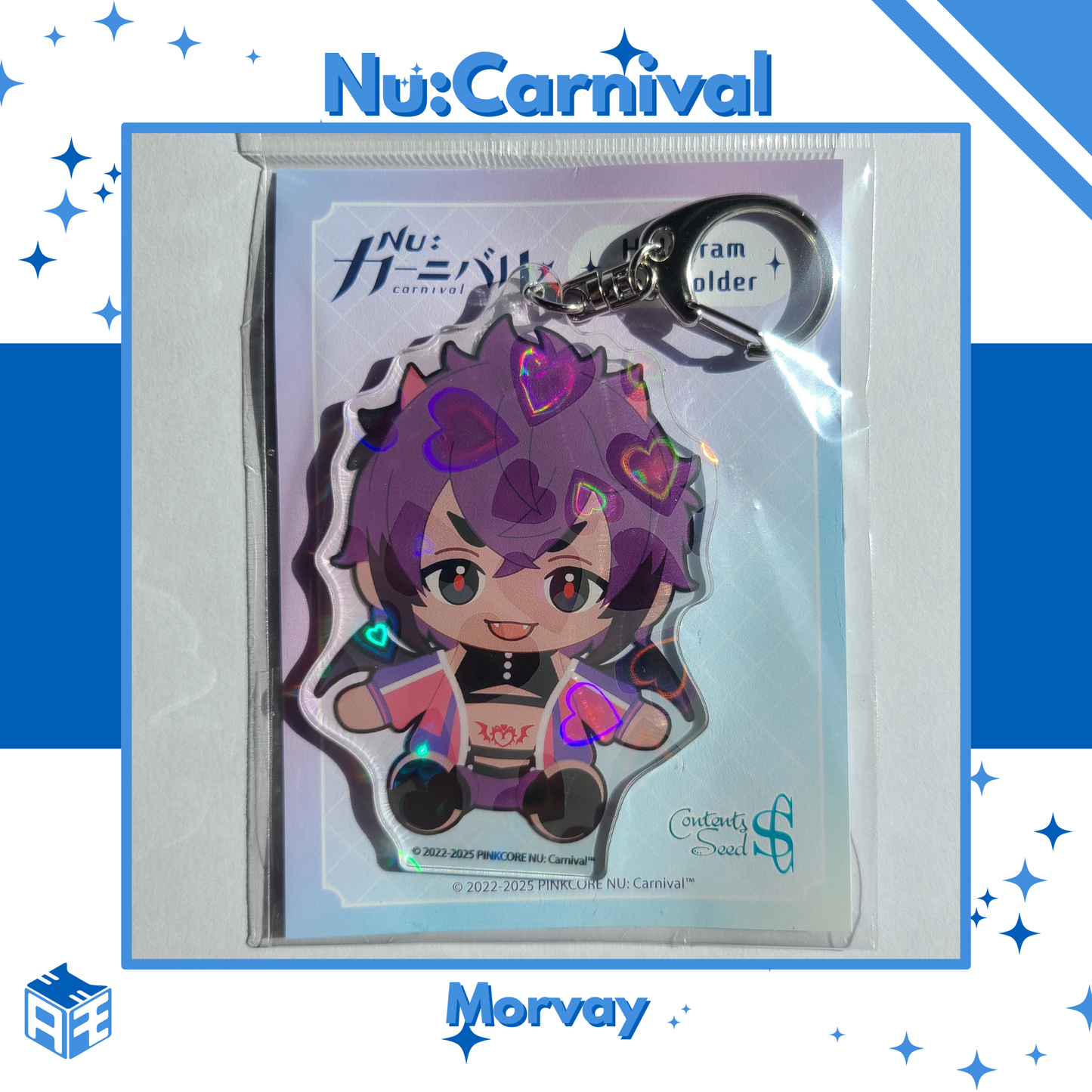 NU: Carnival x Plush Toy POP UP SHOP Chibi Acrylic Charm