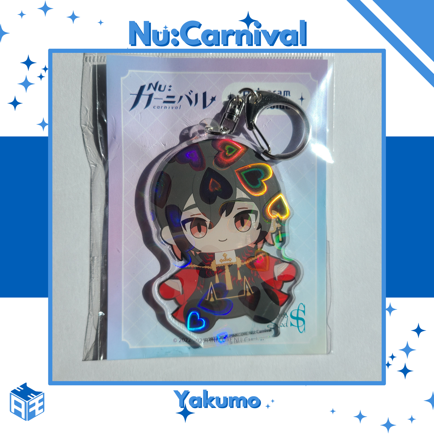 NU: Carnival x Plush Toy POP UP SHOP Chibi Acrylic Charm