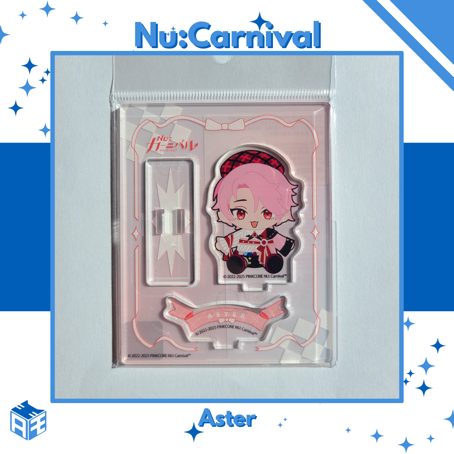 NU: Carnival x Plush Toy POP UP SHOP Chibi Acrylic Stand