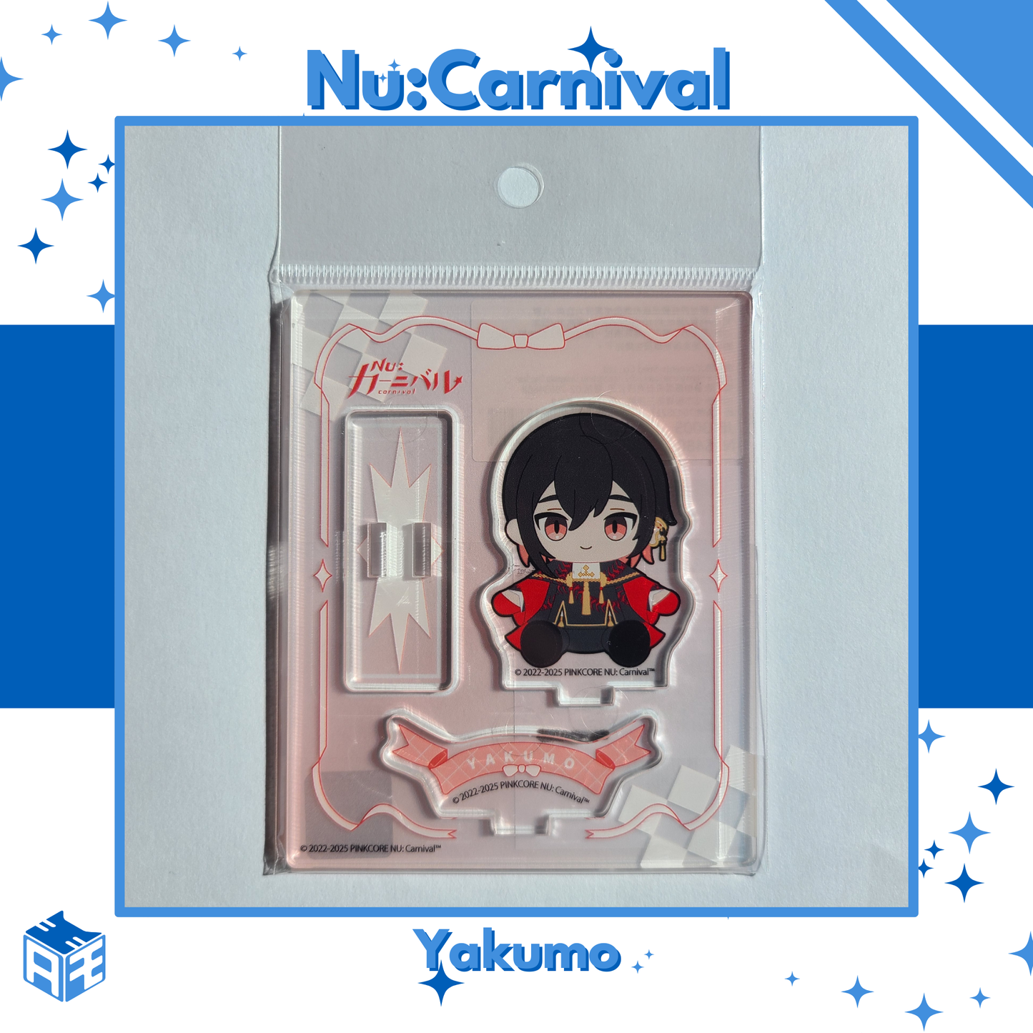 NU: Carnival x Plush Toy POP UP SHOP Chibi Acrylic Stand