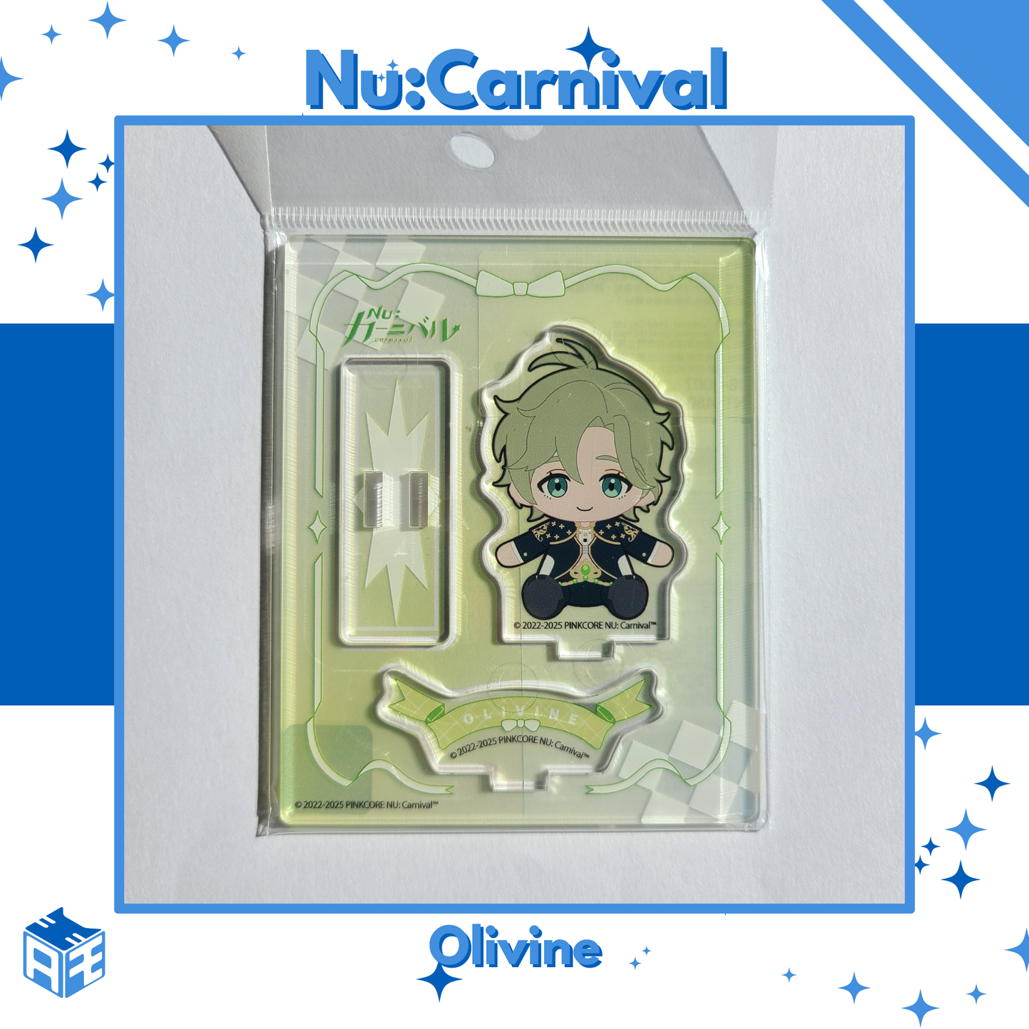 NU: Carnival x Plush Toy POP UP SHOP Chibi Acrylic Stand