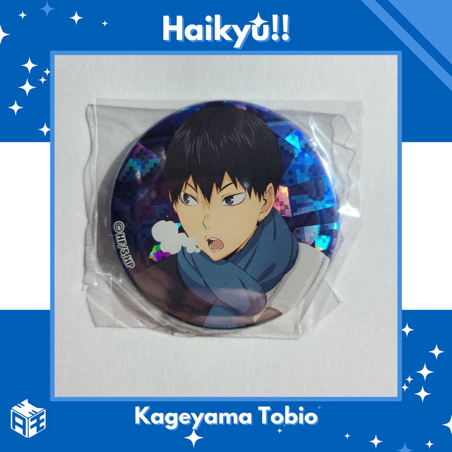 Haikyu!! Trading Holographic Badges - Autumn & Winter (Character selection available)