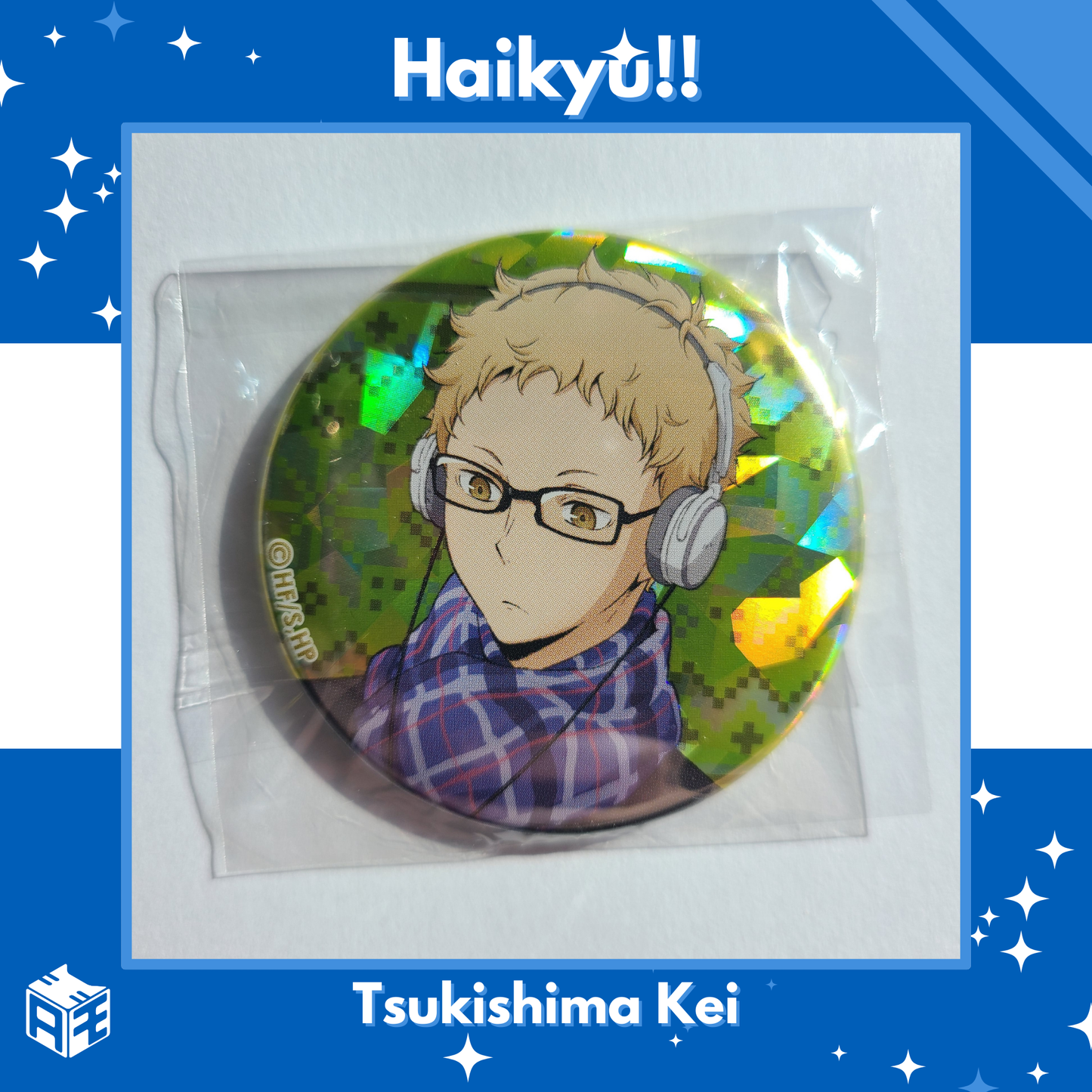 Haikyu!! Trading Holographic Badges - Autumn & Winter (Character selection available)