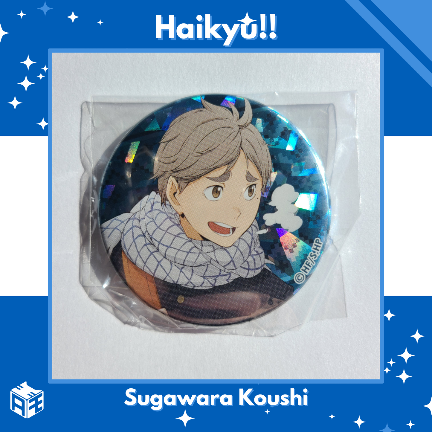 Haikyu!! Trading Holographic Badges - Autumn & Winter (Character selection available)