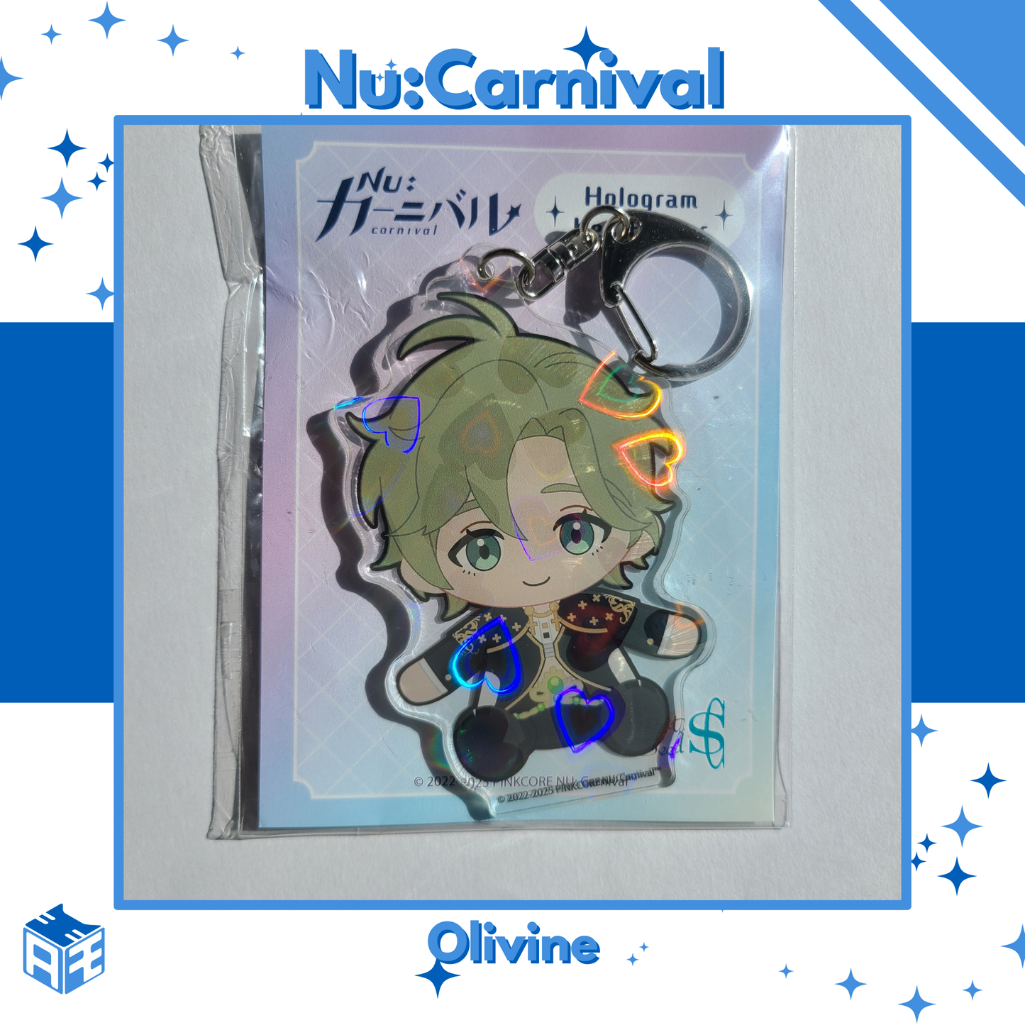 NU: Carnival x Plush Toy POP UP SHOP Chibi Acrylic Charm