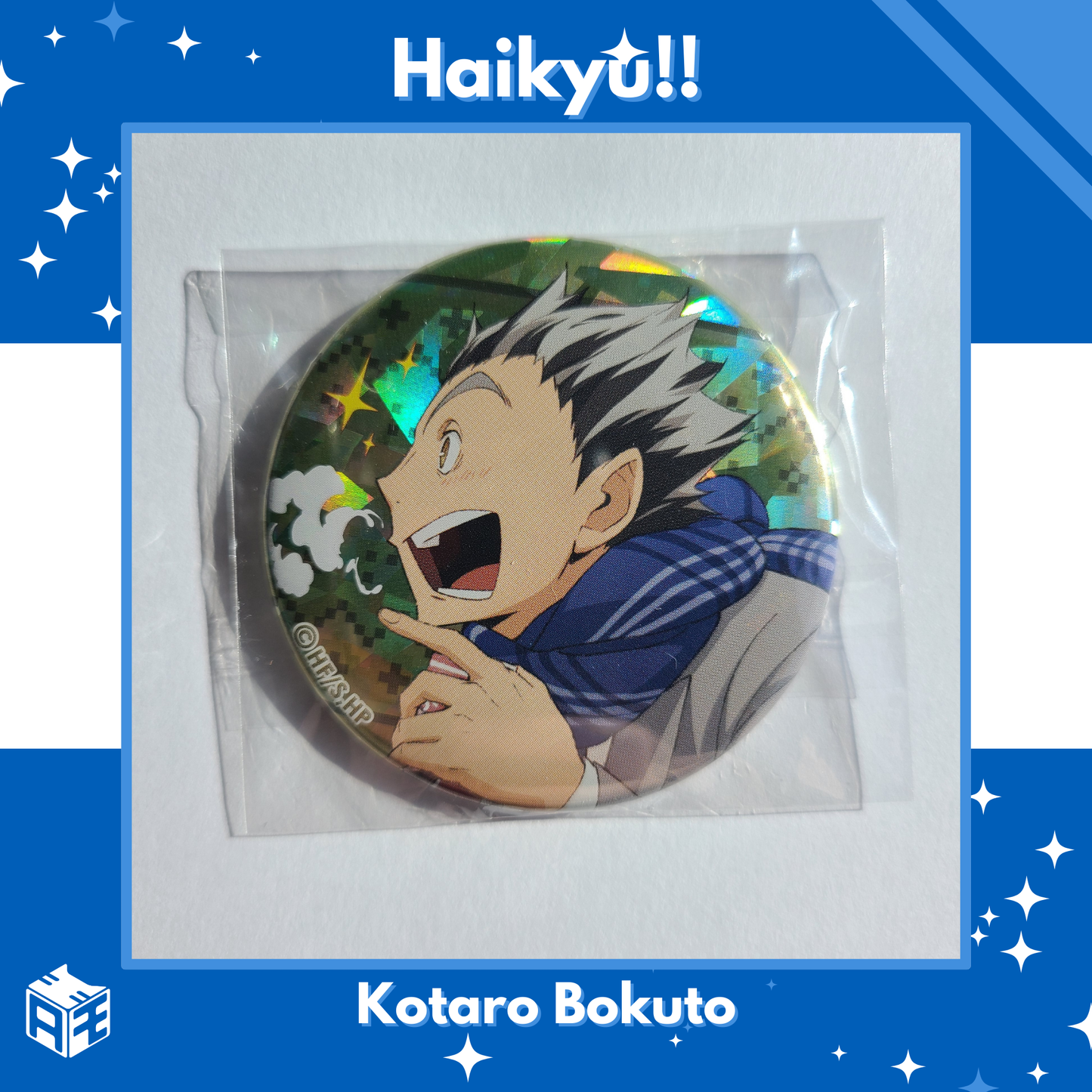 Haikyu!! Trading Holographic Badges - Autumn & Winter (Character selection available)