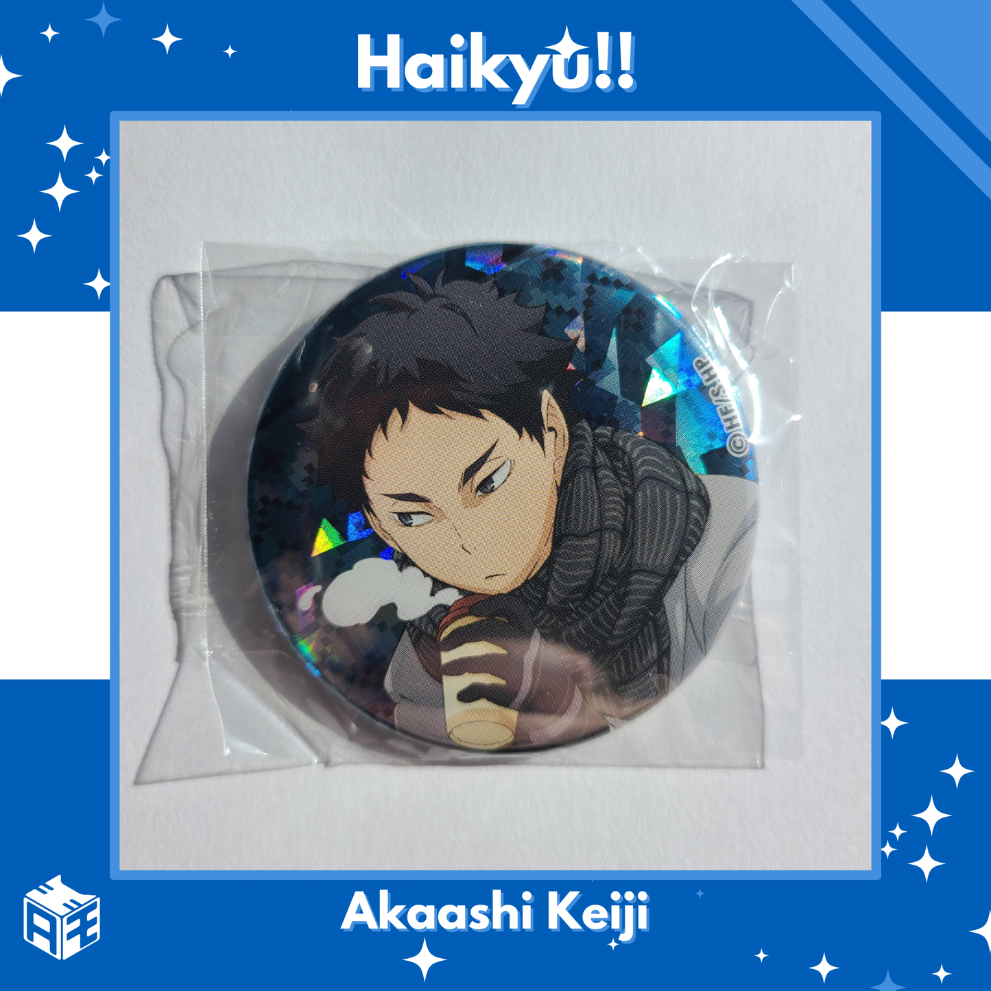 Haikyu!! Trading Holographic Badges - Autumn & Winter (Character selection available)
