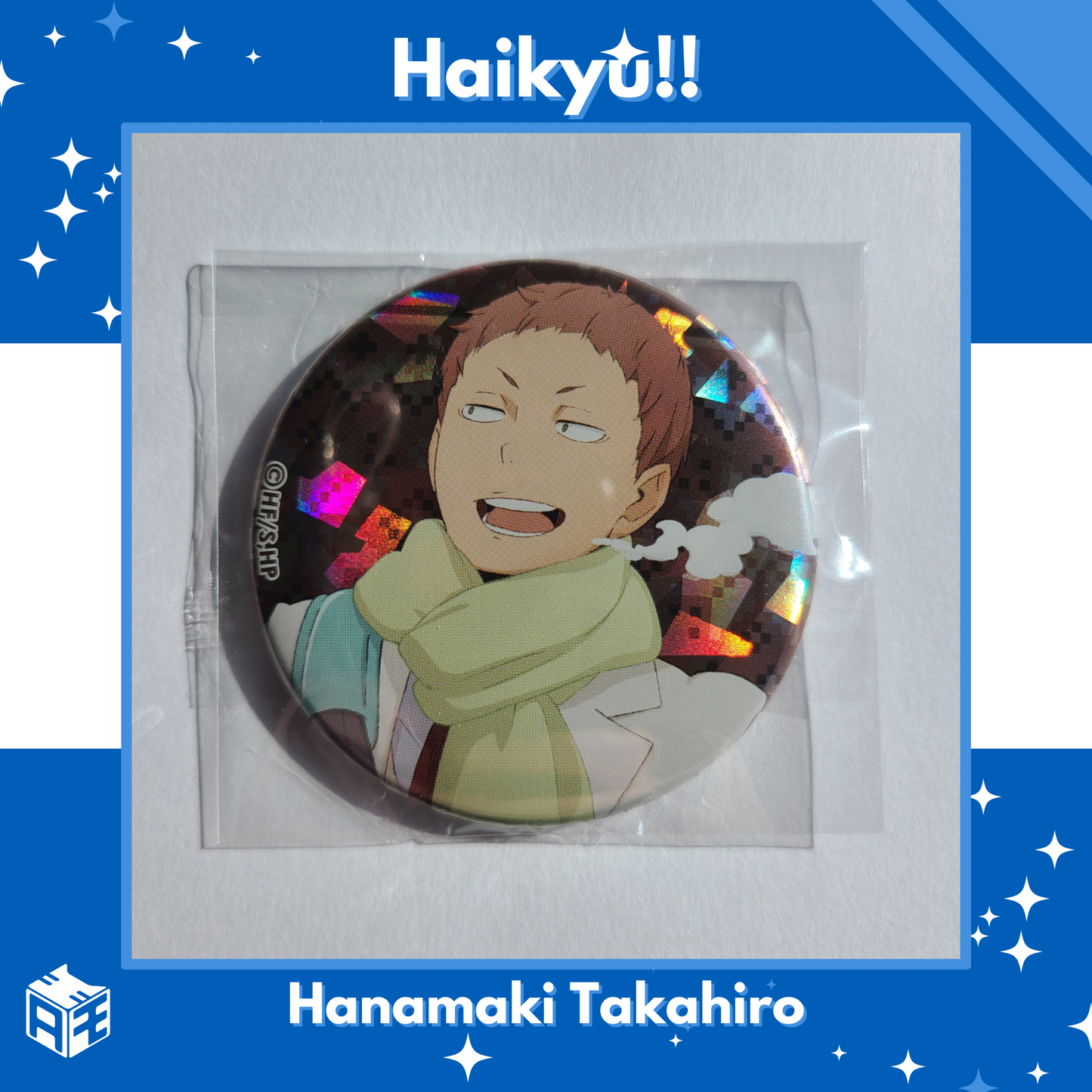 Haikyu!! Trading Holographic Badges - Autumn & Winter (Character selection available)