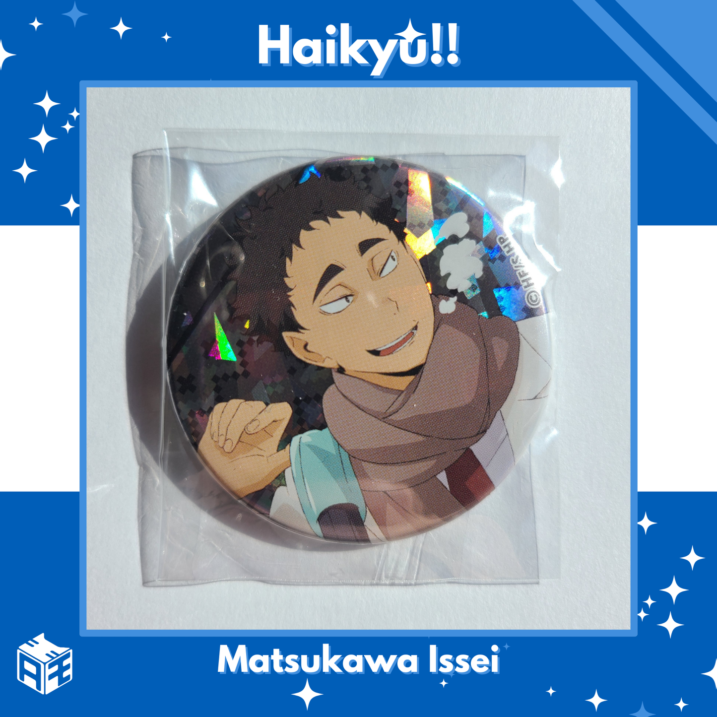 Haikyu!! Trading Holographic Badges - Autumn & Winter (Character selection available)