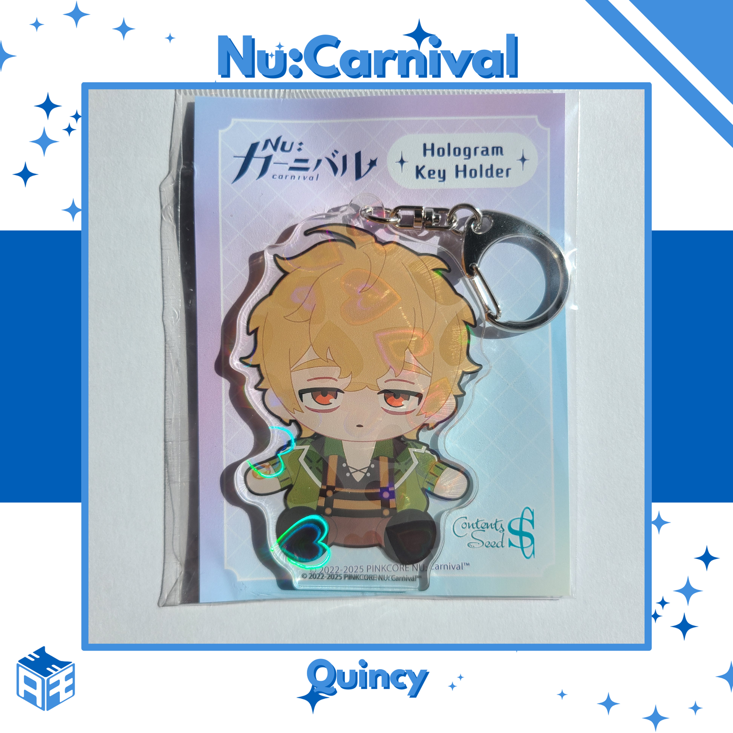 NU: Carnival x Plush Toy POP UP SHOP Chibi Acrylic Charm