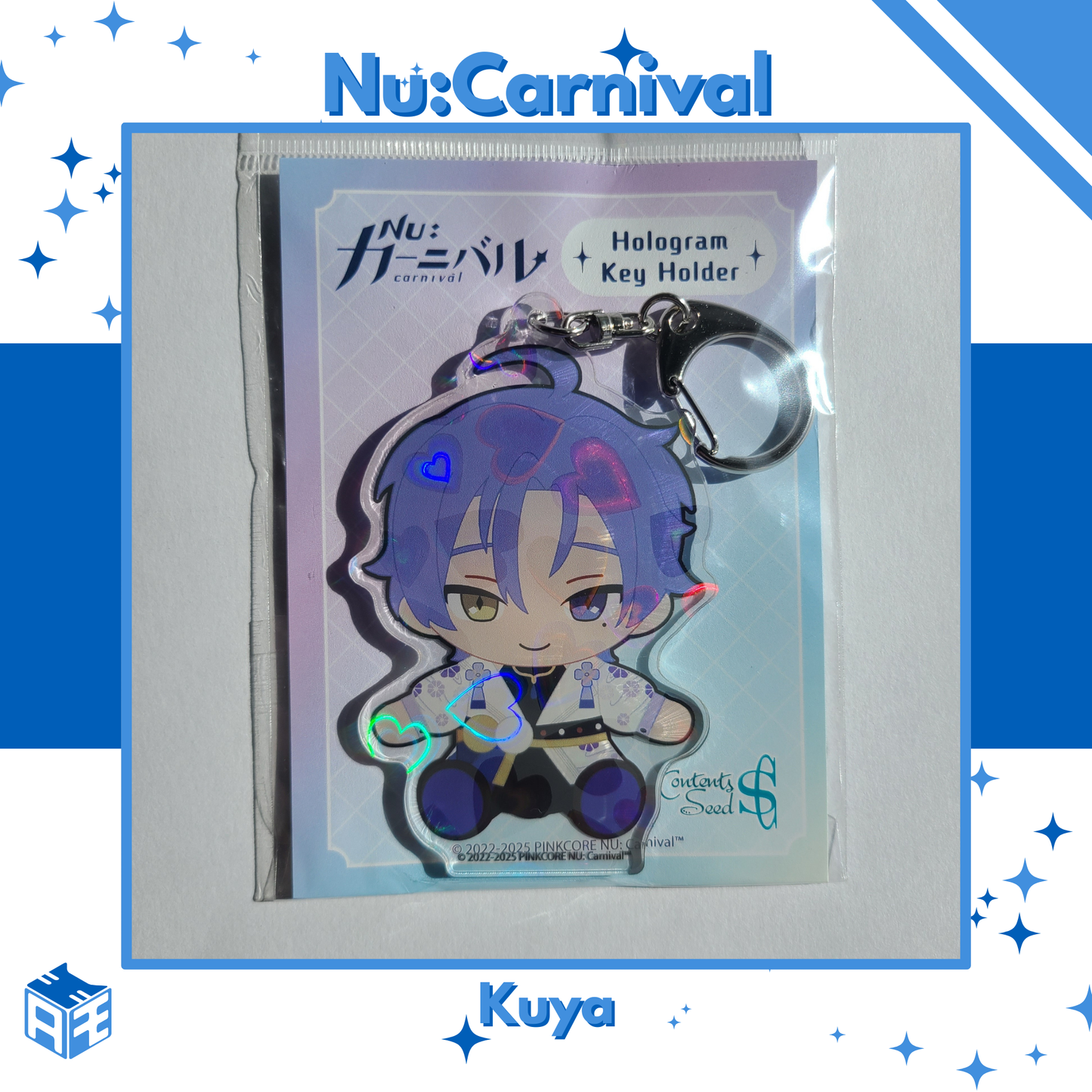 NU: Carnival x Plush Toy POP UP SHOP Chibi Acrylic Charm