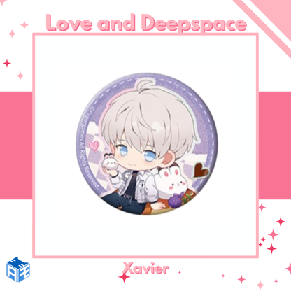 [Pre-order] Love and Deepspace "Heart Whisper" Chibi Badge