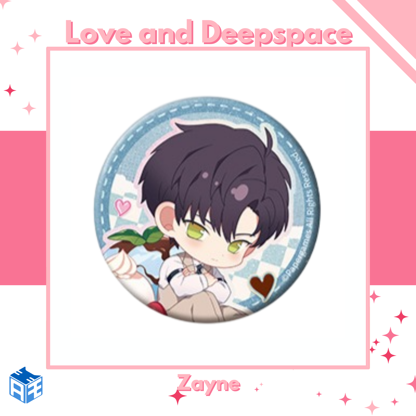 [Pre-order] Love and Deepspace "Heart Whisper" Chibi Badge