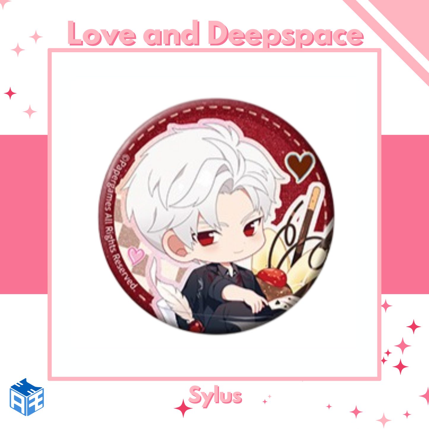 [Pre-order] Love and Deepspace "Heart Whisper" Chibi Badge
