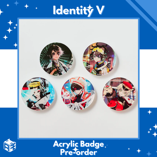 [Limited Edition Pre-order] Identity V x KYOTONEO Acrylic Badge (BLIND BOX 1 PACK)