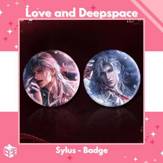 [Pre-order] Love and Deepspace "Sylus: Silverwing Fiend" Badge