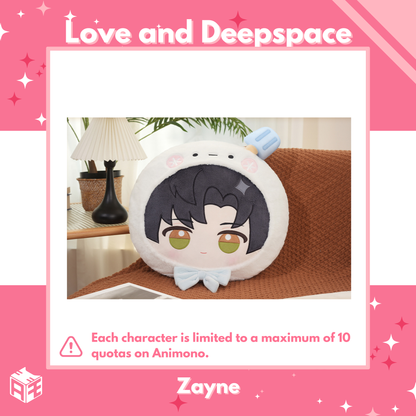 [Pre-order] Love and Deepspace "Fluffy Hug" Chibi Cushion