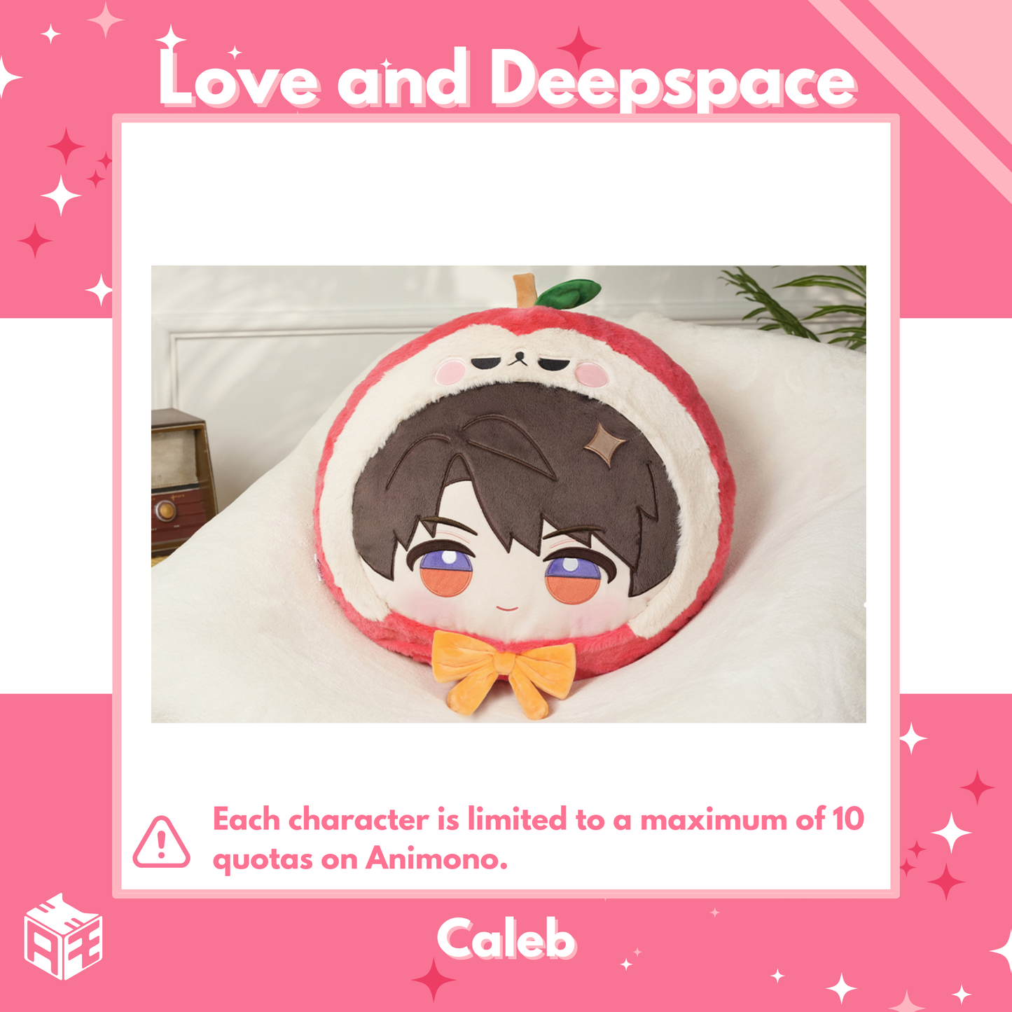 [Pre-order] Love and Deepspace "Fluffy Hug" Chibi Cushion