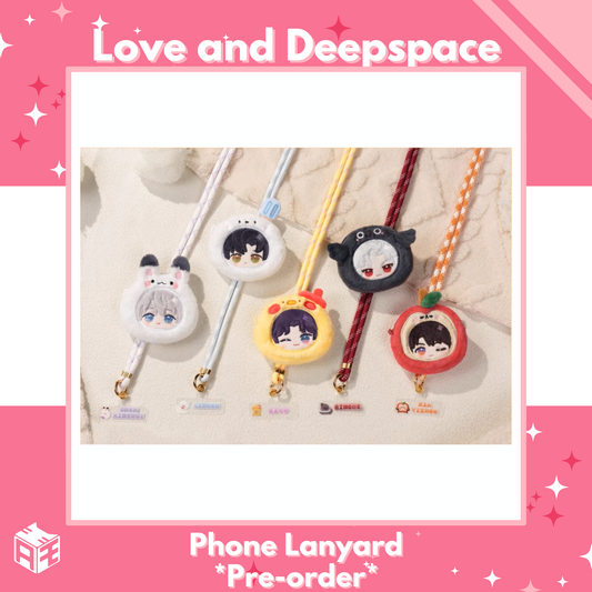 [Pre-order] Love and Deepspace "Fluffy Hug" Phone Lanyard