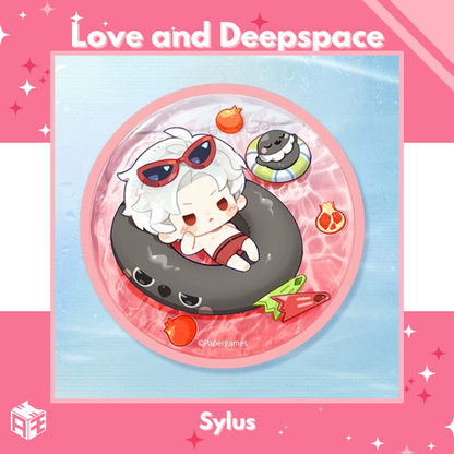 [Pre-order] Love and Deepspace "Floating Light Respite" Oil-filled Cup Coaster