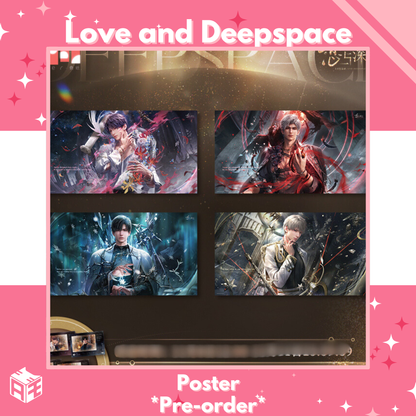 [Pre-order] Love and Deepspace "Fondness Treasure" Poster