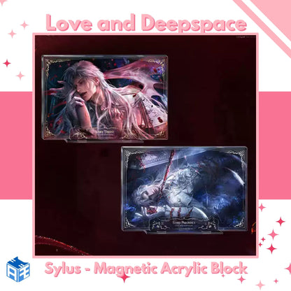 [Pre-order] Love and Deepspace "Sylus: Silverwing Fiend" Magnetic Acrylic Block