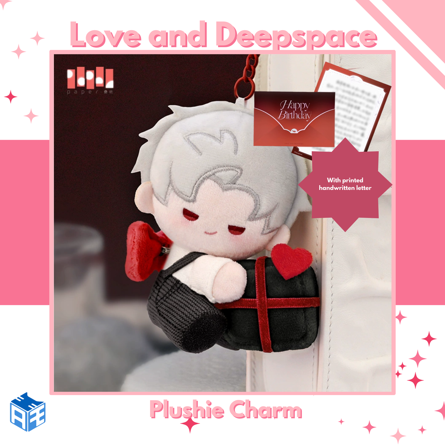 [Birthday Edition Pre-order] Love and Deepspace "Sylus: Where Hearts live" Plushie Charm