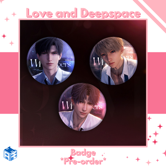 [Pre-order] Love and Deepspace "Veiled Whispers" Badge