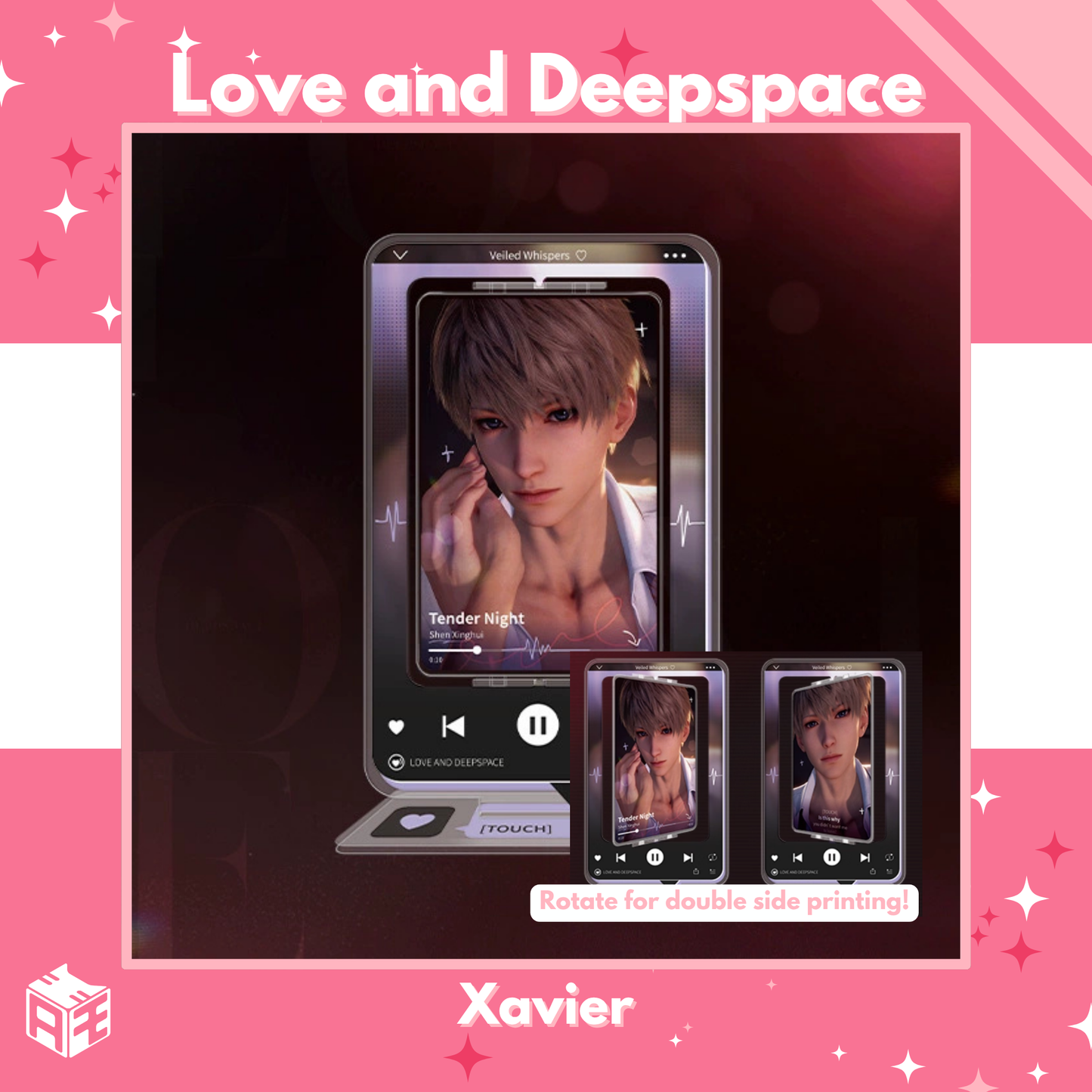 [Pre-order] Love and Deepspace "Veiled Whispers" Rotate Acrylic Standee