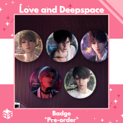 [Pre-order] Love and Deepspace "Heart Confession" Badge
