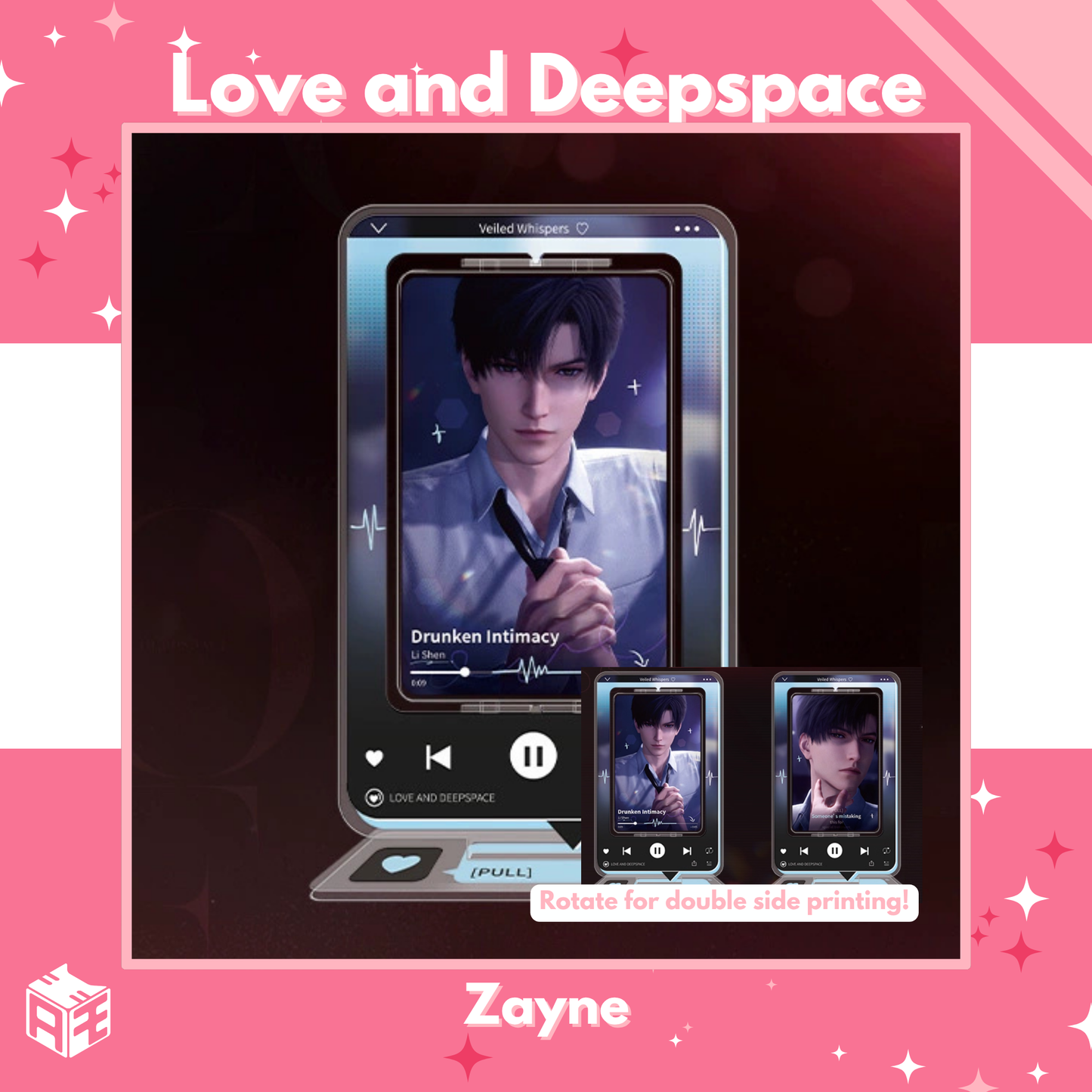 [Pre-order] Love and Deepspace "Veiled Whispers" Rotate Acrylic Standee