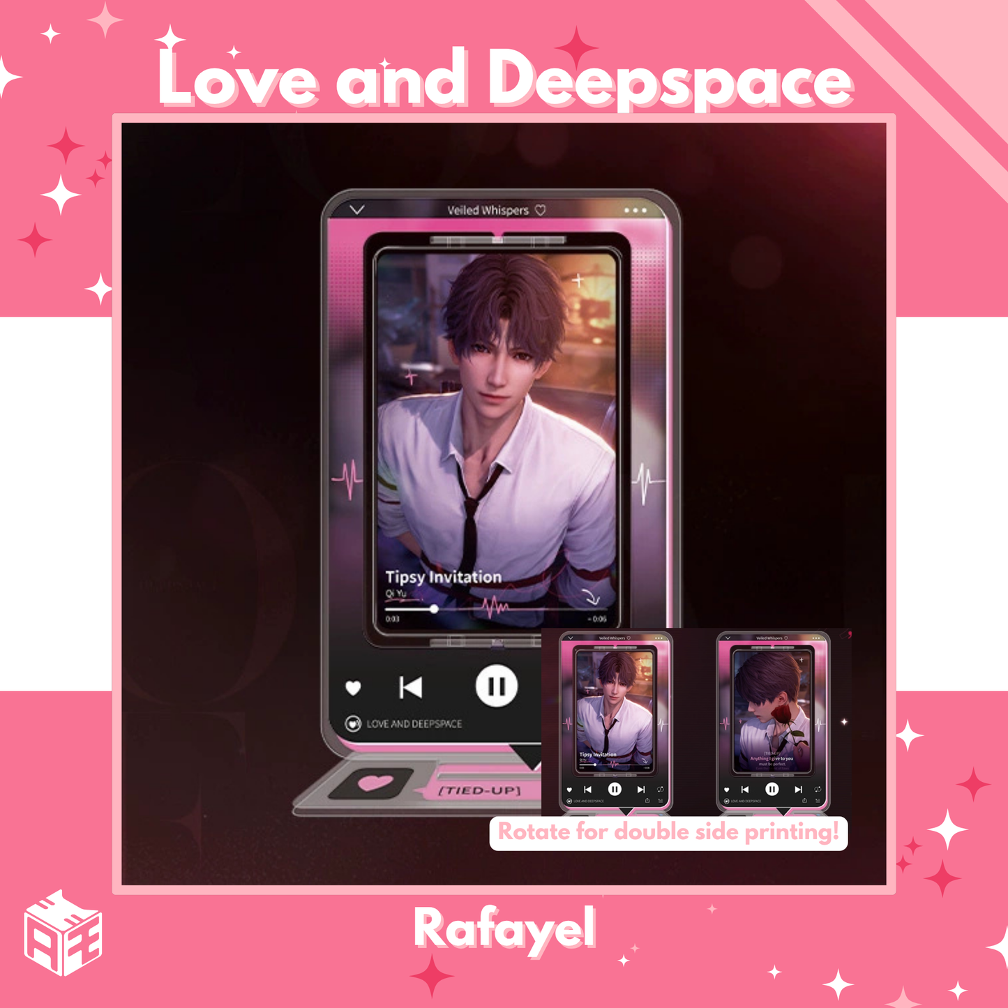 [Pre-order] Love and Deepspace "Veiled Whispers" Rotate Acrylic Standee