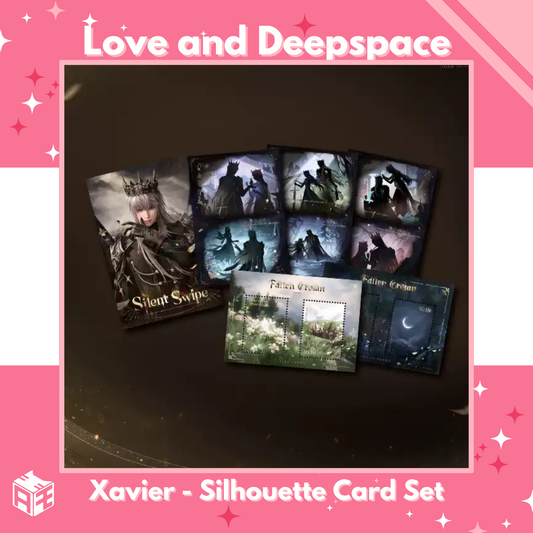 [Pre-order] Love and Deepspace "Xavier: King of Darknight" Silhouette Card Set
