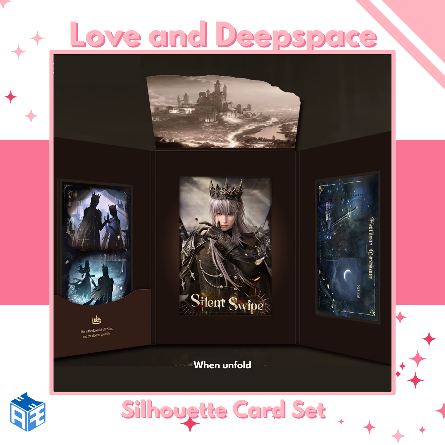[Pre-order] Love and Deepspace "Xavier: King of Darknight" Silhouette Card Set