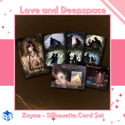 [Pre-order] Love and Deepspace "Zayne: God of Annihilation" Silhouette Card Set