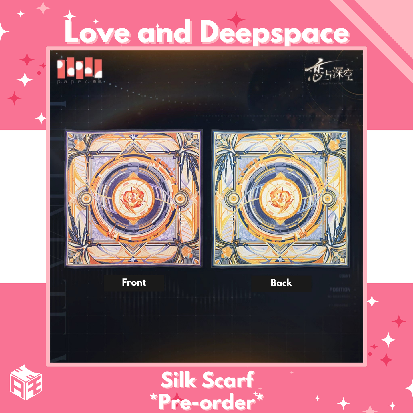 [Pre-order] Love and Deepspace "Caleb: Ultimate Weapon X-02" Silk Scarf