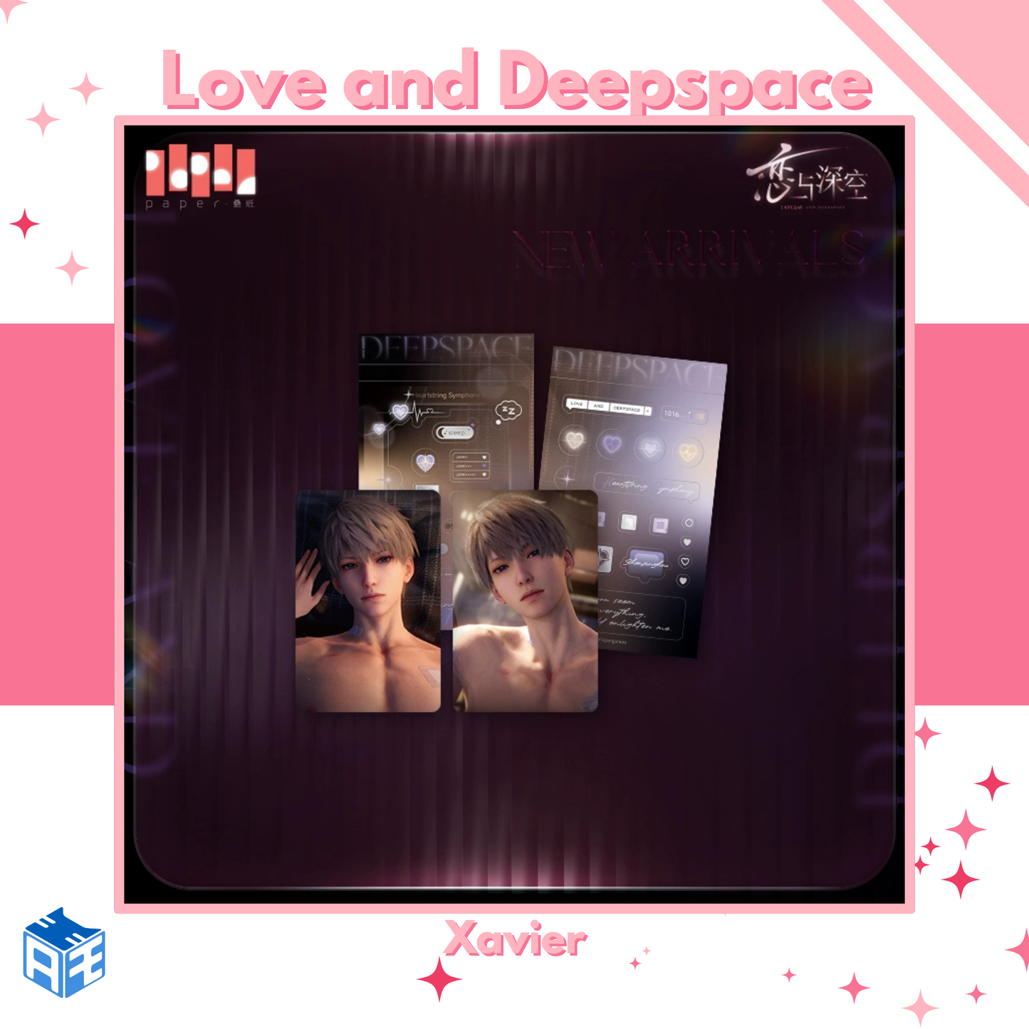 [In Stock] Love and Deepspace "Heart Confession" Mini Card Set