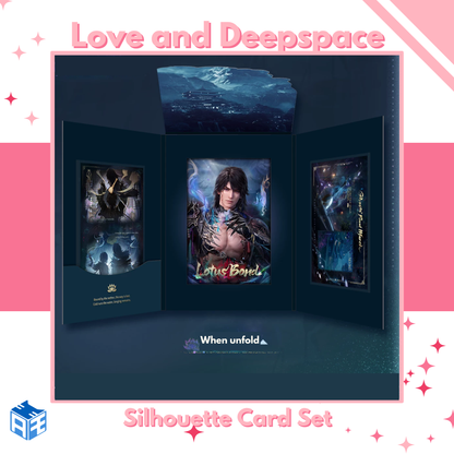 [Pre-order] Love and Deepspace "Caleb: Netherlord" Silhouette Card Set