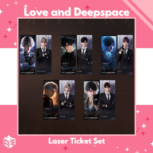[In Stock]  Love and Deepspace x Wanda Film Collaboration Laser Ticket Set