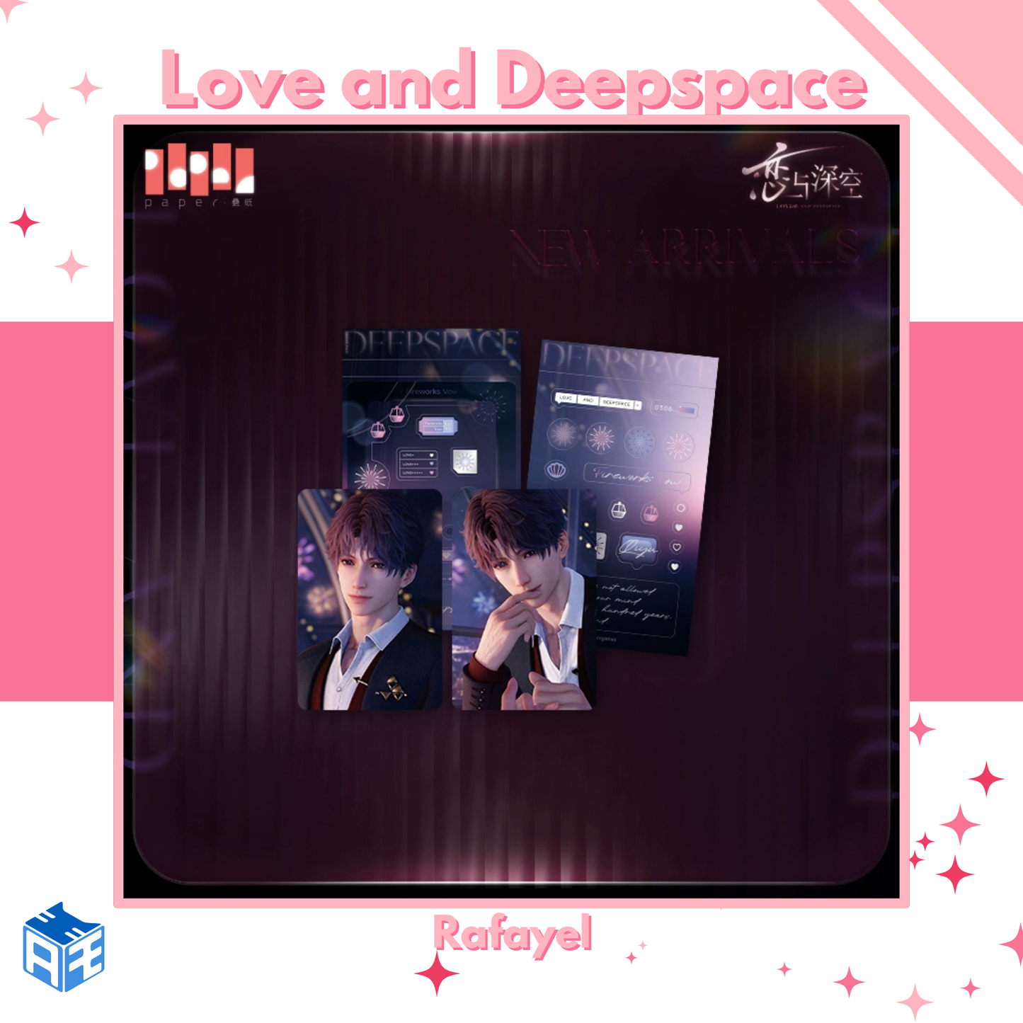 [In Stock] Love and Deepspace "Heart Confession" Mini Card Set