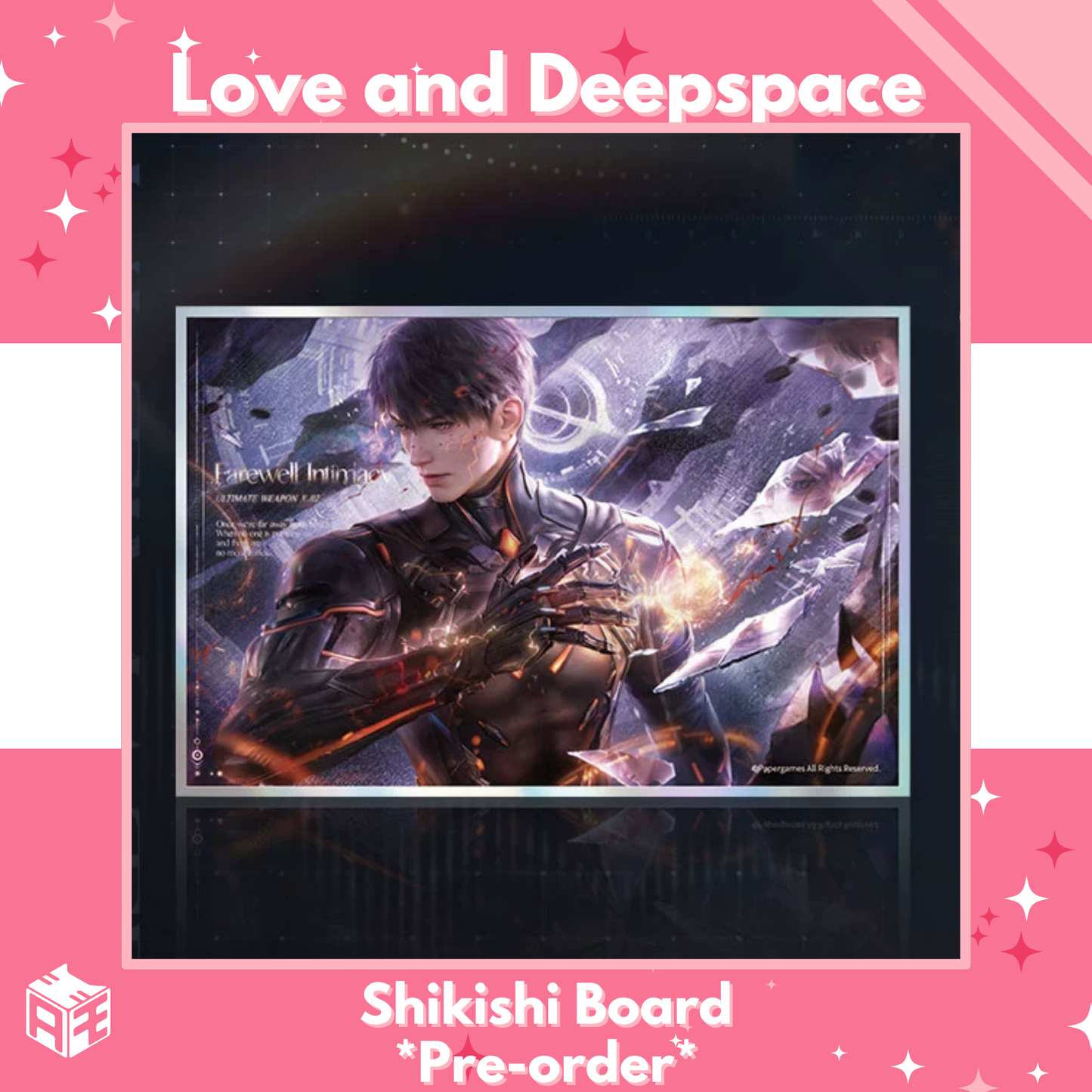 [Pre-order] Love and Deepspace "Caleb: Ultimate Weapon X-02" Shikishi Board Ver. 2