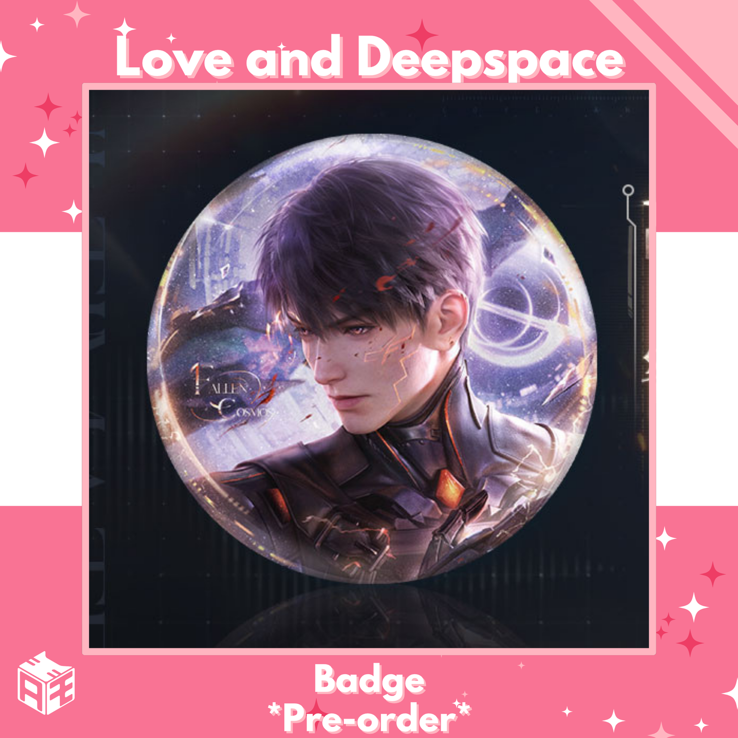 [Pre-order] Love and Deepspace "Caleb: Ultimate Weapon X-02" Circular Badge Ver. 2