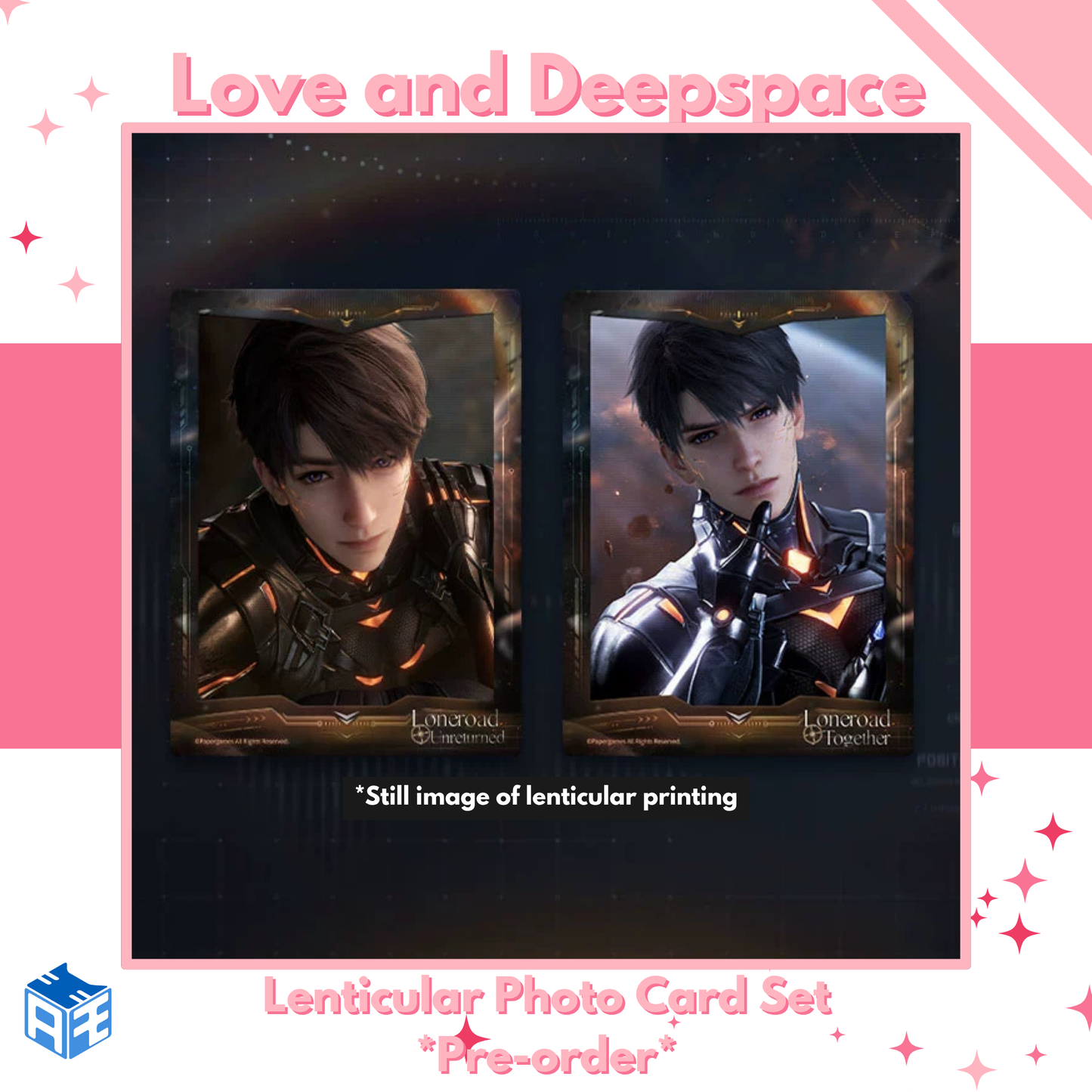 [Pre-order] Love and Deepspace "Caleb: Ultimate Weapon X-02" Lenticular Photo Card Set