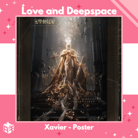 [Pre-order] Love and Deepspace "Xavier: King of Darknight" Poster