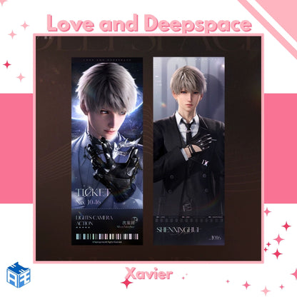 [In Stock]  Love and Deepspace x Wanda Film Collaboration Laser Ticket Set